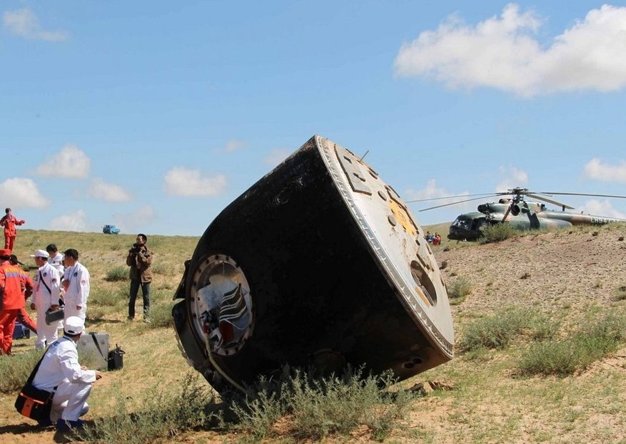 德科恭賀神九著陸 德科恭賀神九著陸