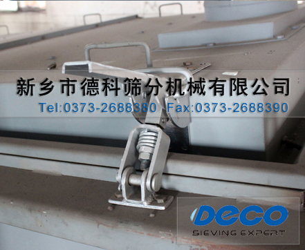 平面回轉(zhuǎn)篩自鎖把手